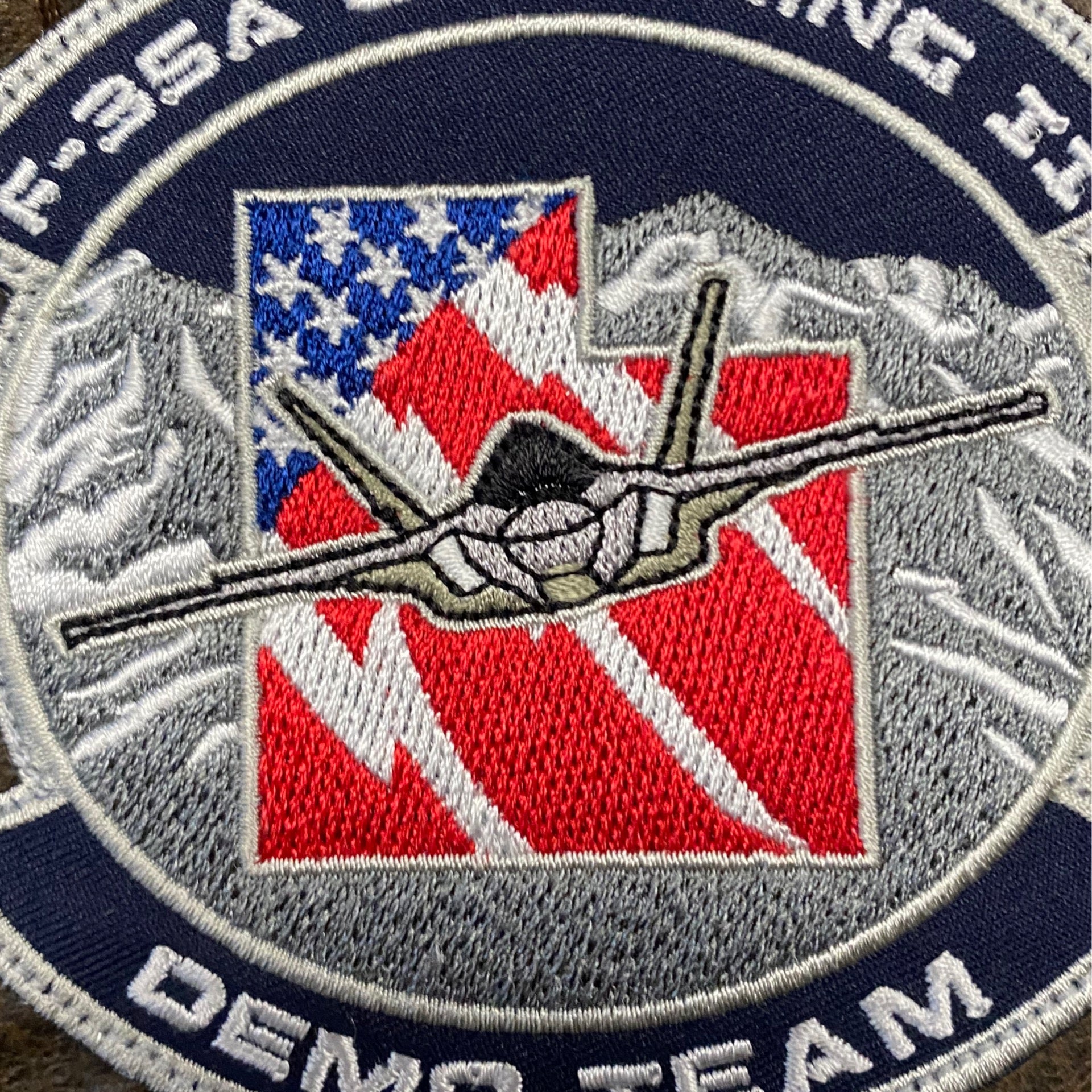 F-22 F-35A DEMO TEAM パッチセット USAF - 1st FIGHTER WING - F-22